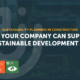 HOW YOUR COMPANY CAN SUPPORT THE SUSTAINABLE DEVELOPMENT GOALS?