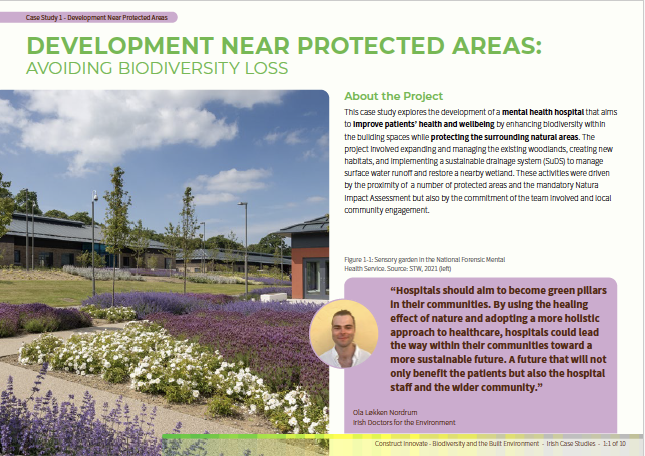BIODIVERSITY AND THE BUILT ENVIRONMENT Case Study 1 Cover of the BIODIVERSITY AND THE BUILT ENVIRONMENT Case Study 1