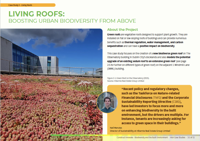 BIODIVERSITY AND THE BUILT ENVIRONMENT Case Study 2