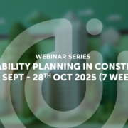 Construct Innovate Sustainability Planning in Construction webinar series 2025/2026