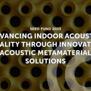 Seed Fund 2023 Indoor Acoustic Metamaterials cover