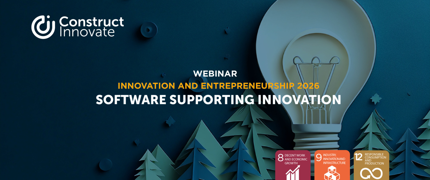 Cover of webinar abstract of light bulb. Software supporting innovation