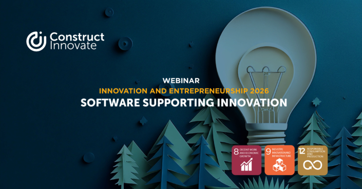 Cover of webinar abstract of light bulb. Software supporting innovation