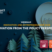 Webinar cover: Innovation from the policy perspective