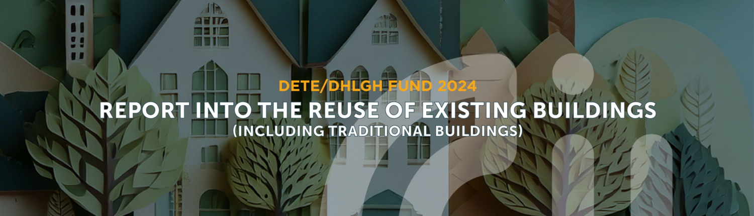 abstract cover of Reuse of existing buildings (including traditional buildings)