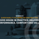 Abstract cover for the Passive House in Practice: Delivering Performance, Comfort and Value webinar session